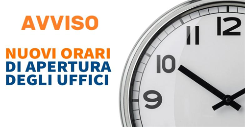 Nuova apertura pomeridiana degli uffici comunali
